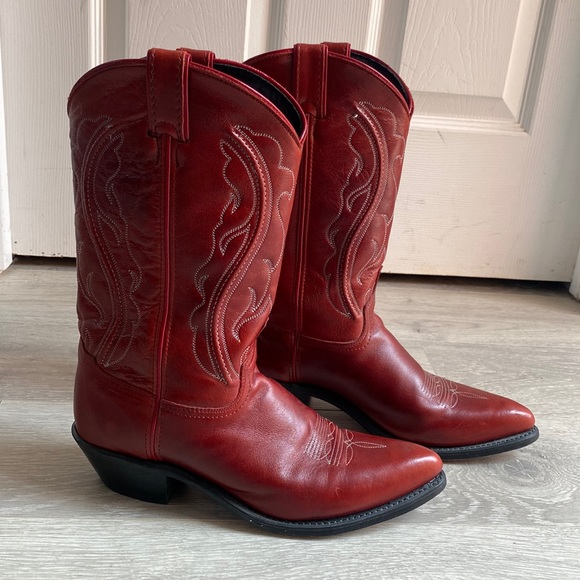 Abilene Boot Co. Shoes - Abilene Red Boots , 9.5